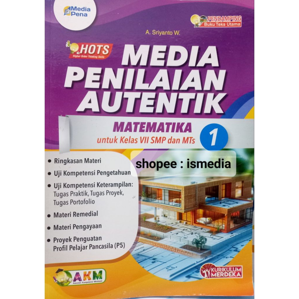 LKS Media Pena Tiga Serangkai (Media Penilaian Autentik) untuk SMP dan MTs Matematika IPA IPS dll