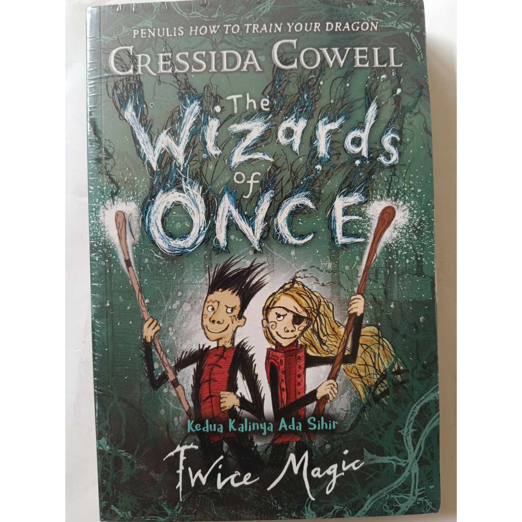 Novel Terjemahan - The Wizards of Once (Twice Magic) - Republika Penerbit - Original / Buku Original