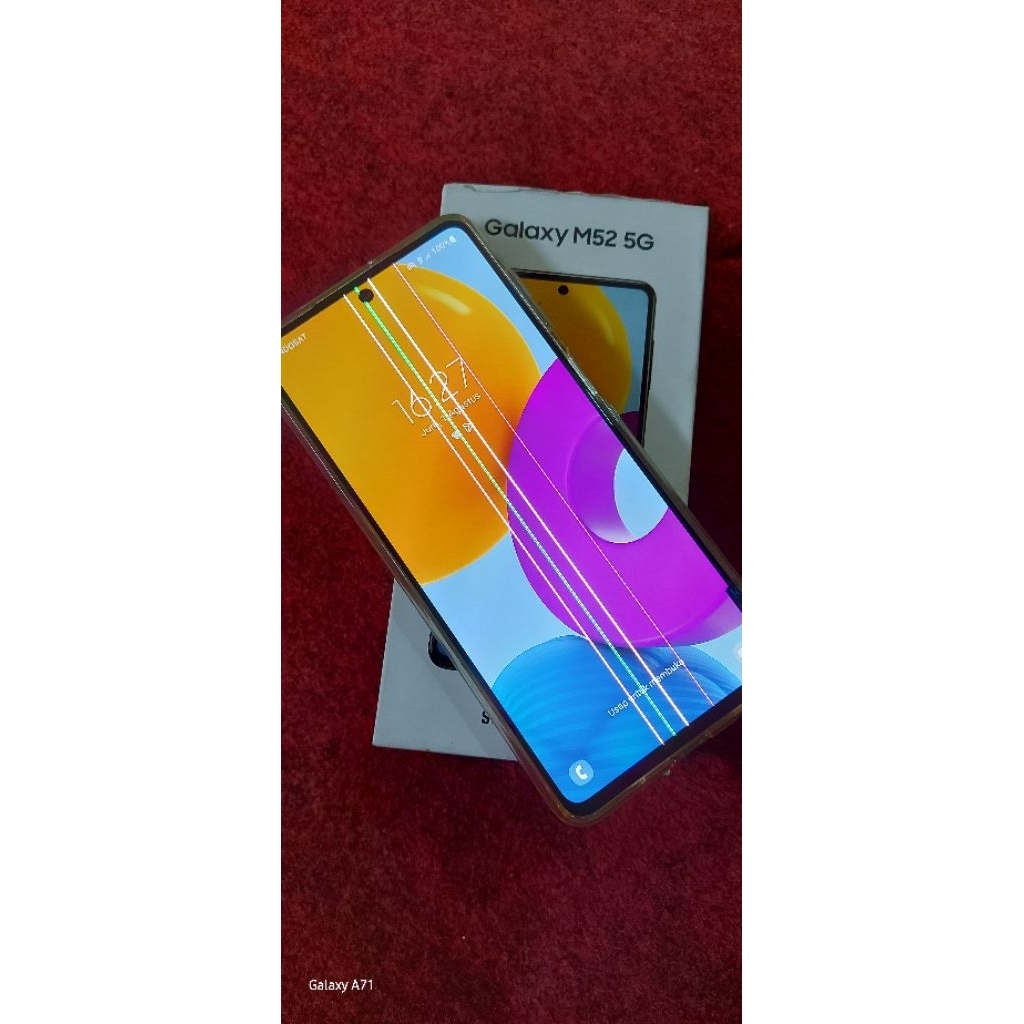 GALAXY M52 5G (lcd Super Amoled + frame copotan)