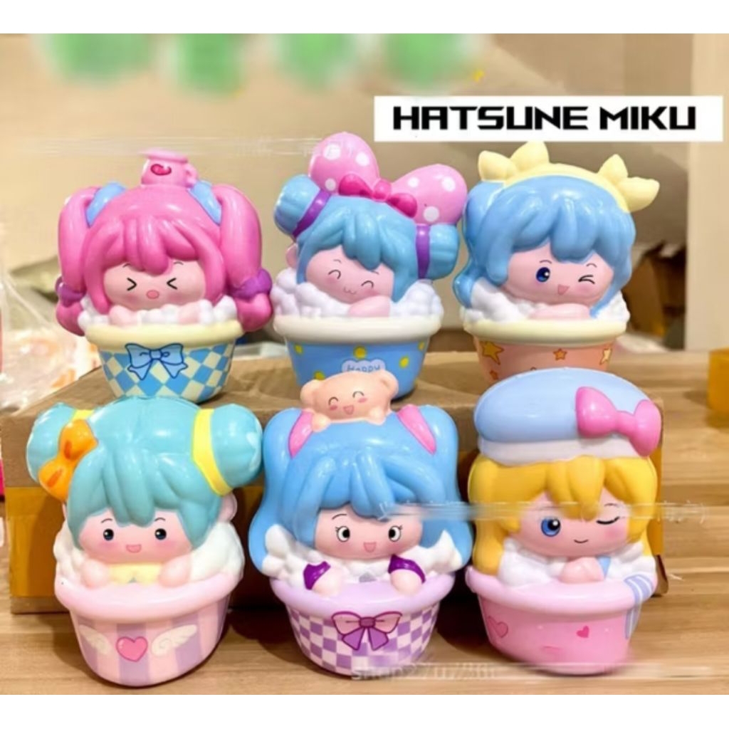 mainan squishy boneka cupcake