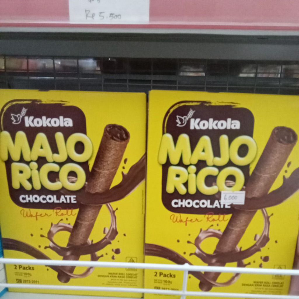

KOKOLA majo rico chocolate wafer roll 2 pack 100g