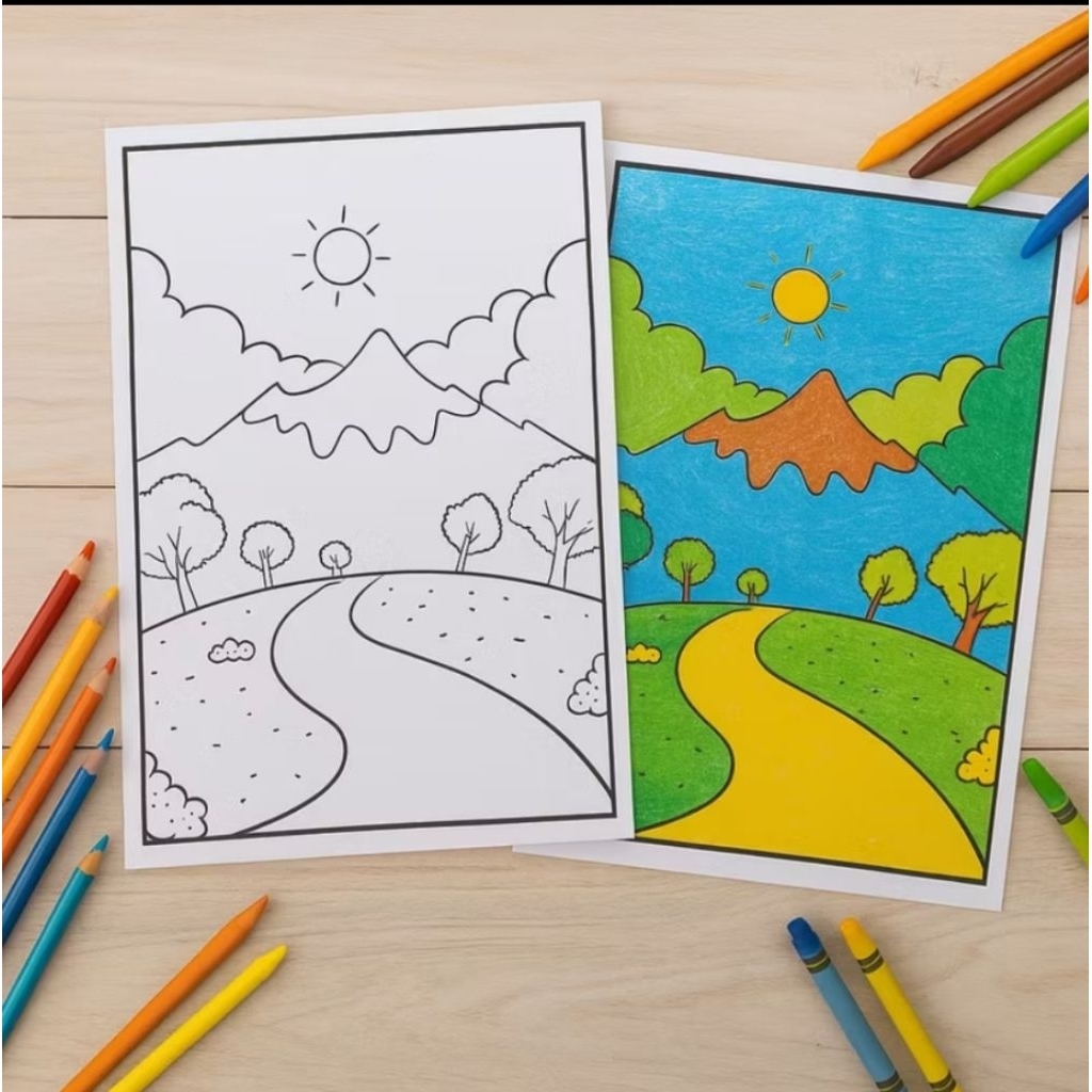 

kertas coloring for kids..kertas mewarnai yg cocok untuk anak paud 1set isi 20lembar sangat berguna untuk menghiasi luang waktu anak