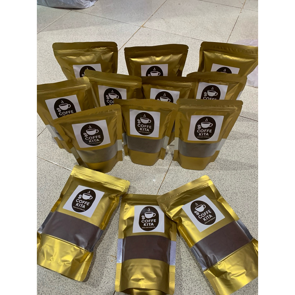 

COFFE KITA | Kopi robusta 100% asli tanpa campuran