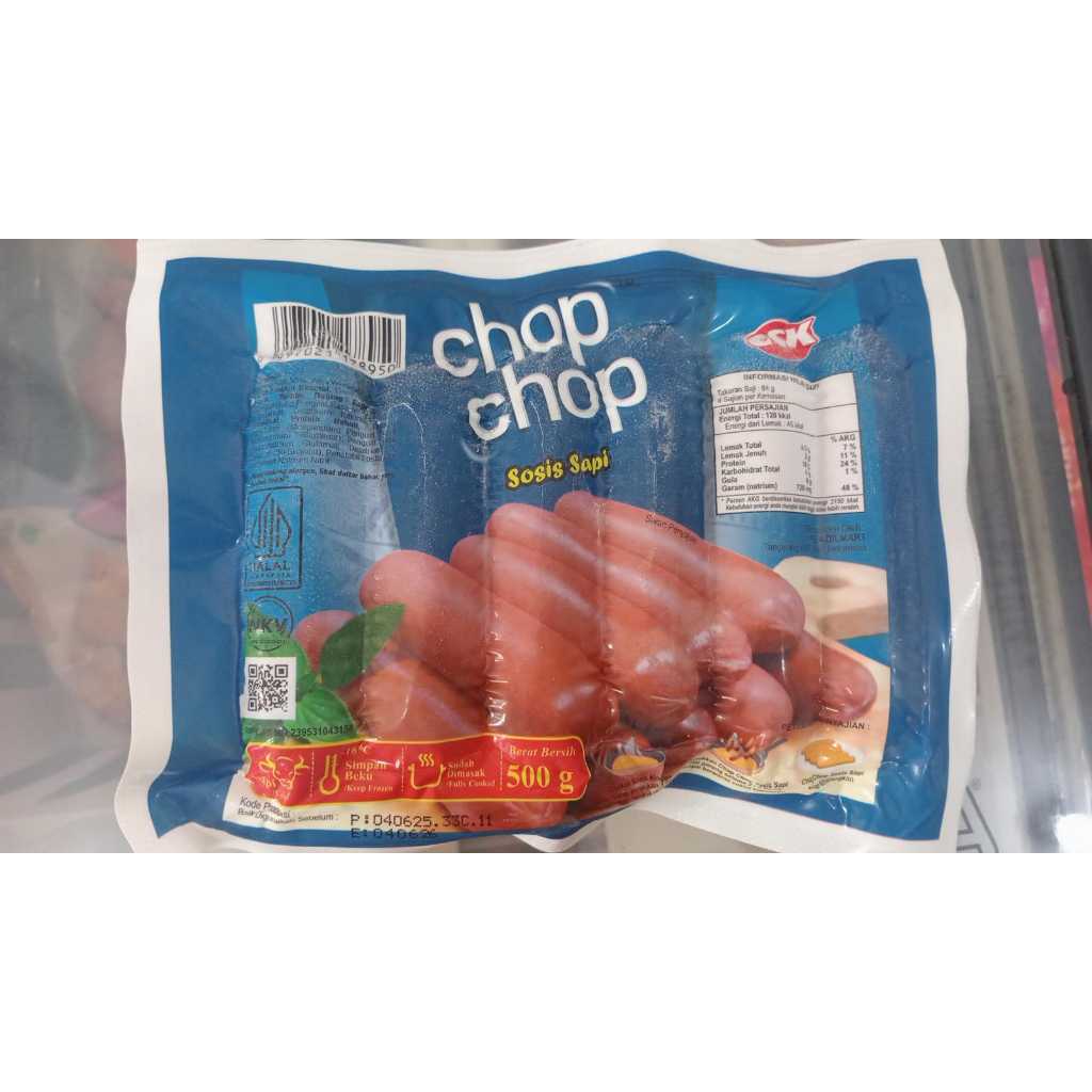 

Chop Sosis Sapi Mini – Sosis Daging Sapi Frozen Praktis