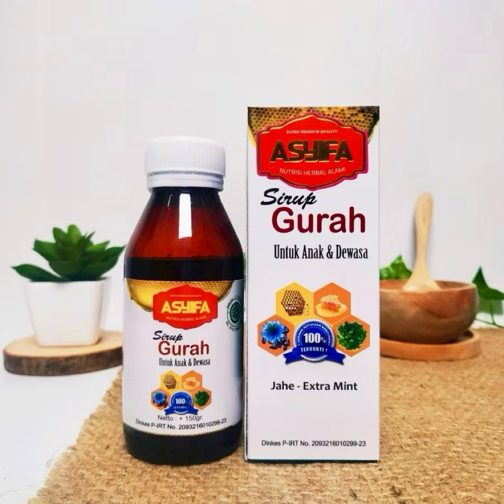 

Madu Sirup Gurah Asyifa 150 gram Untuk Anak dan Dewasa