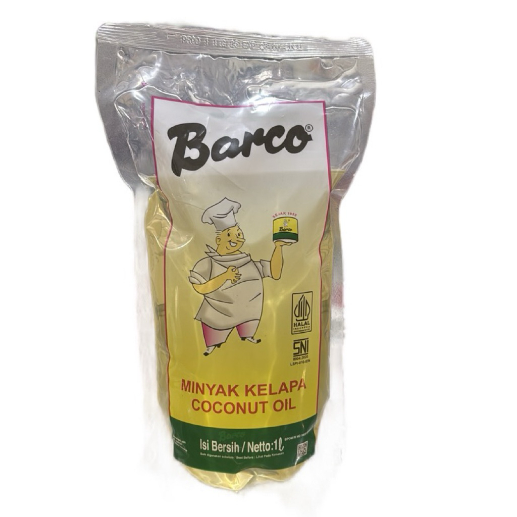 

MINYAK KELAPA COCONUT OIL BARCO 1 LITER