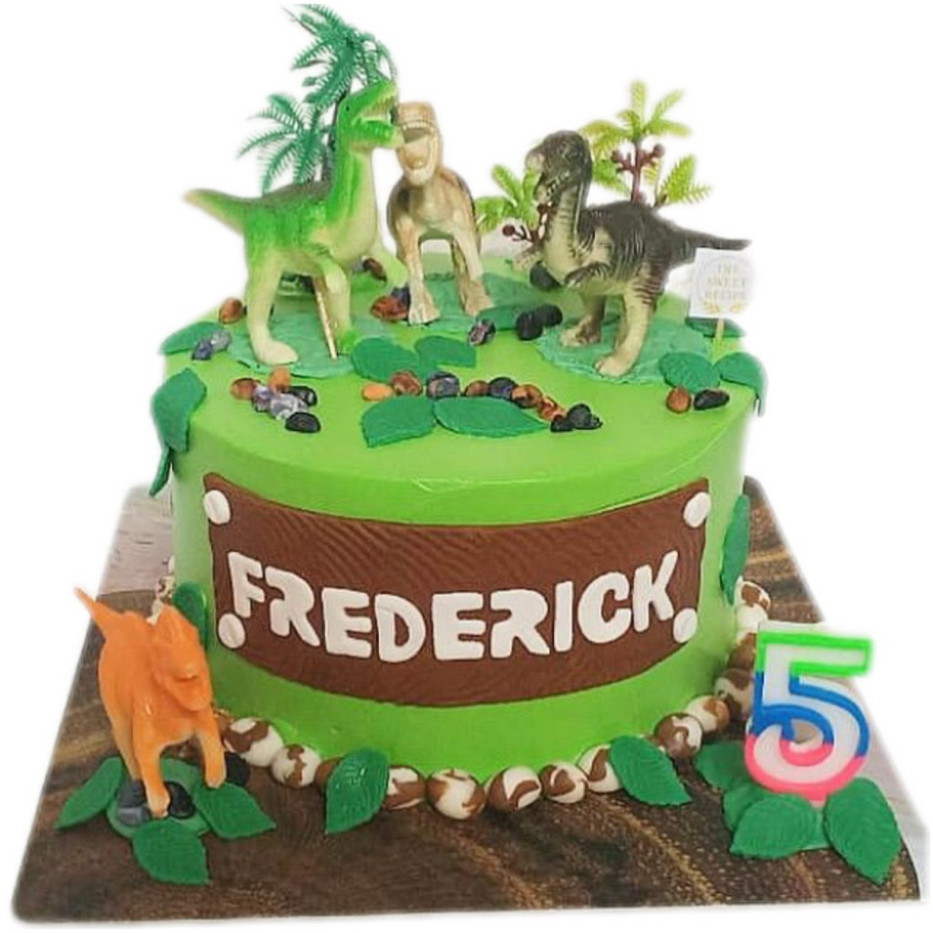 

Cake Green Dinosaurus
