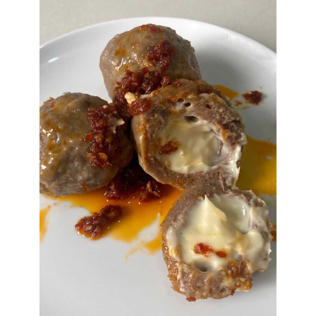 

Pentol Badass isi keju moncroot isi 3