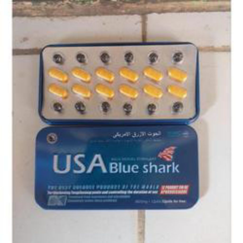 Ready Multivitamin Herbal USA Blue Shark Suplemen pria 100%  Asli Original