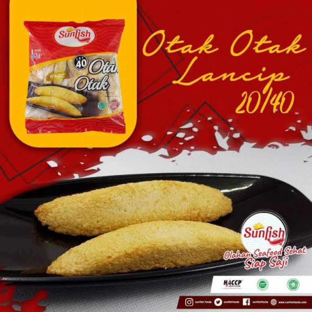 

Sunfish Otak Otak Ikan 500gr