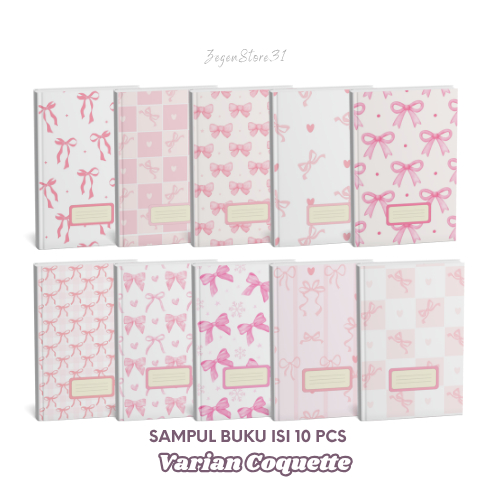 

(ISI 10) COQQUETE SAMPUL BUKU AESTETHIC UKURAN SIDU/BIGBOSS