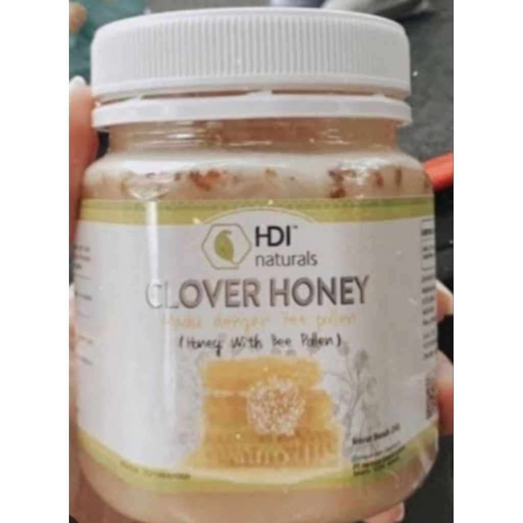 

madu clover honey 250gr exp 2028 terbaru free sendok kayu