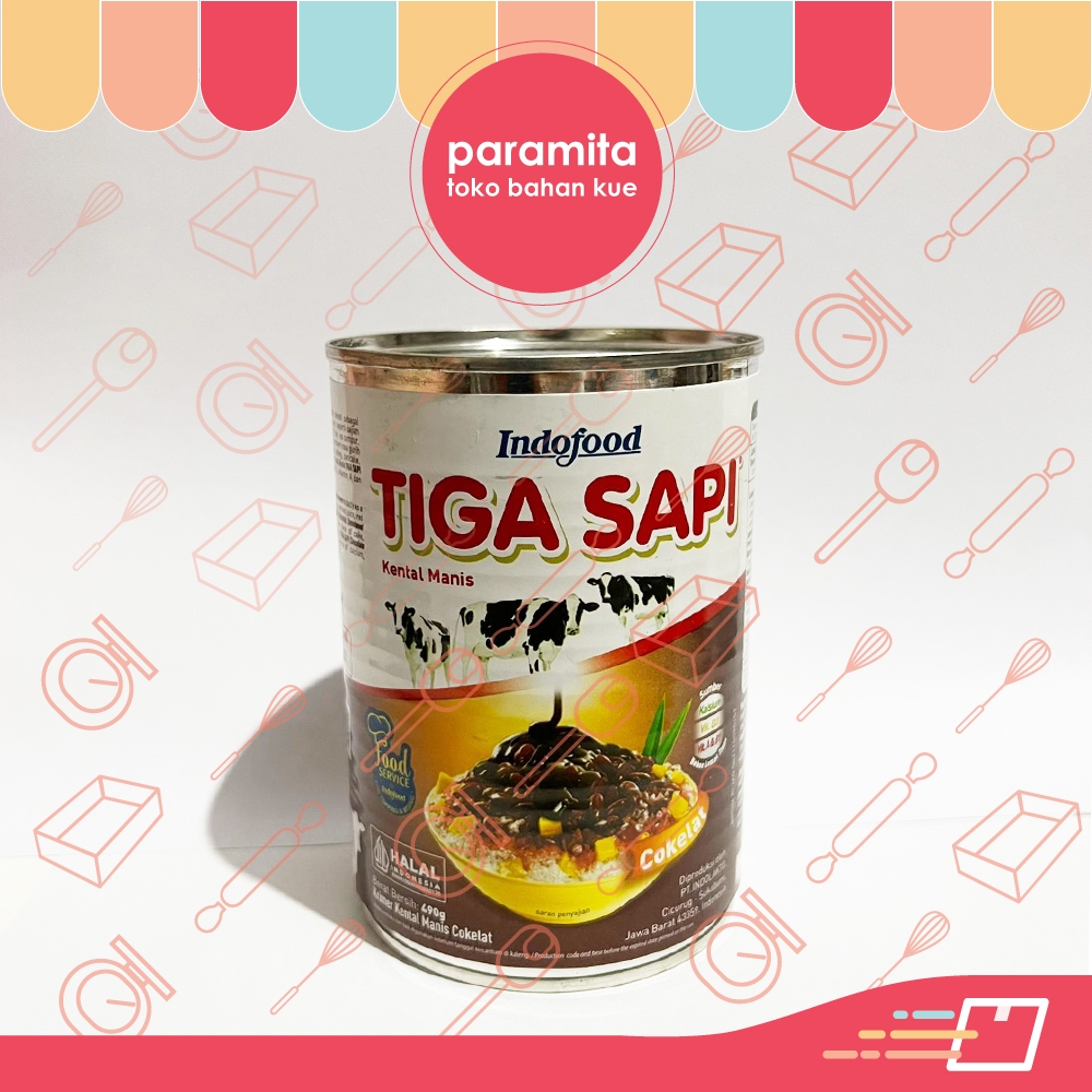 

SKM Cap Tiga Sapi Cokelat 490 gr