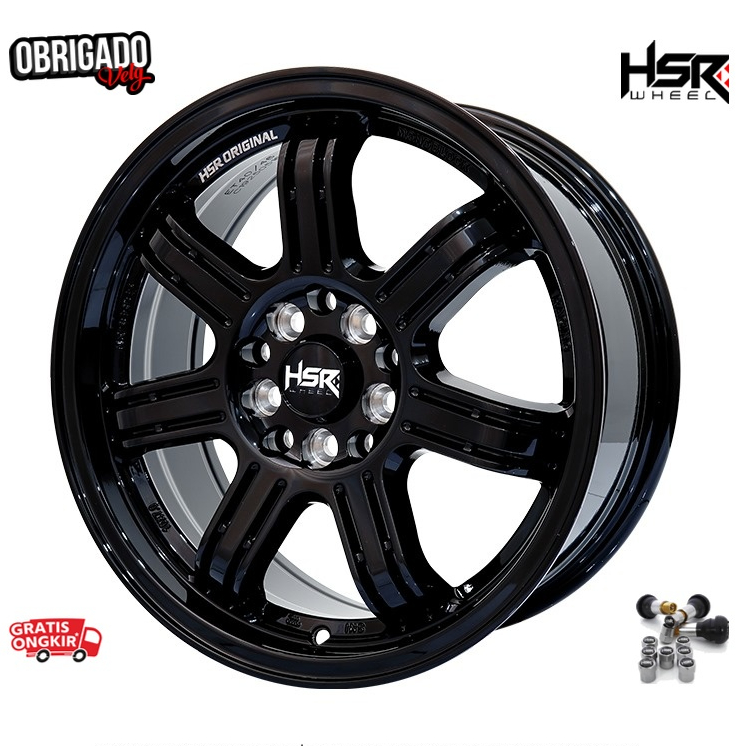 Velg Mobil Ertiga, Avanza Veloz 2025, Xenia 2025, Sienta, Rush, Terios, Innova R16 HSR SIAK