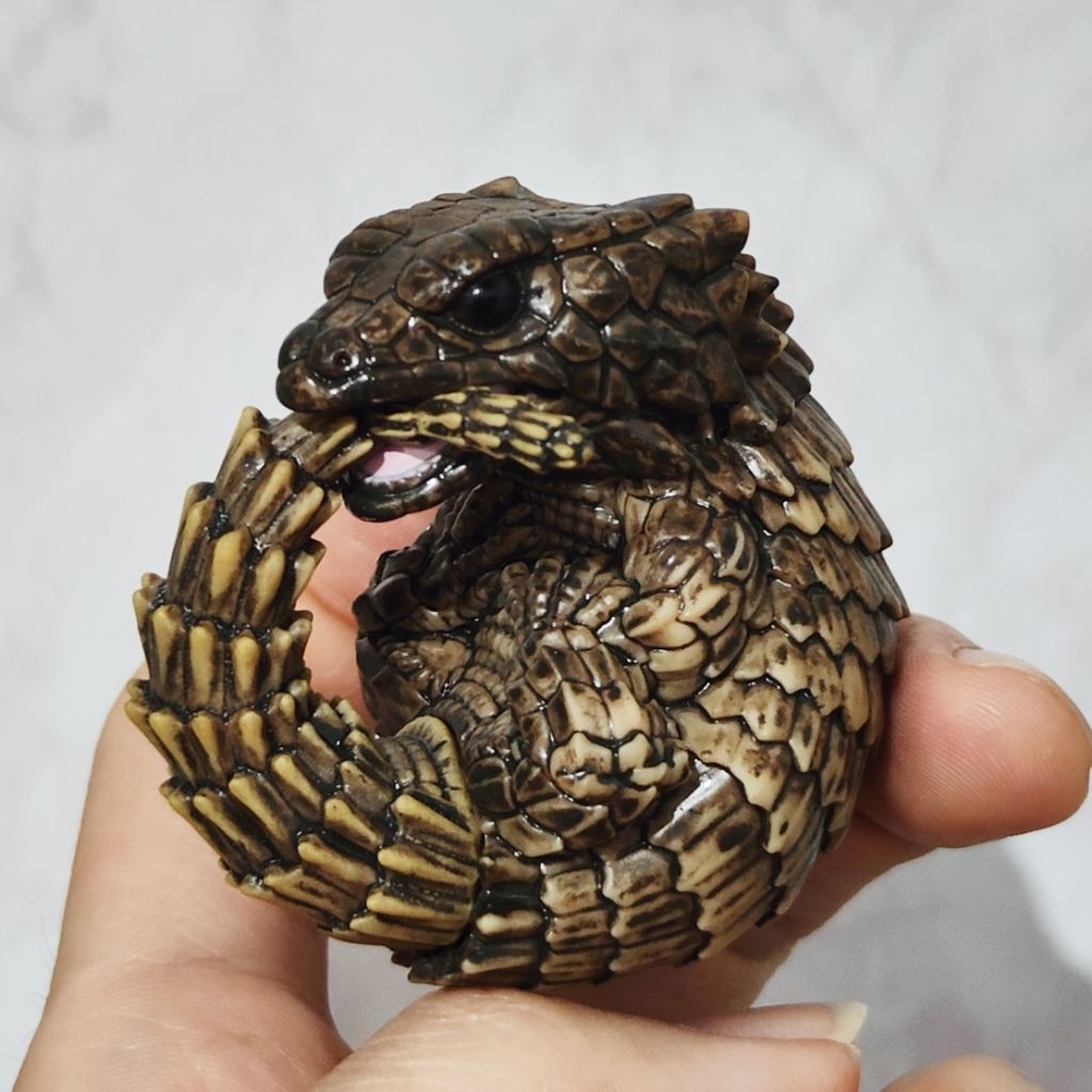 Figur Bandai Tenori Friends Armadillo Girdled Lizard – Figure Original Color +Box
