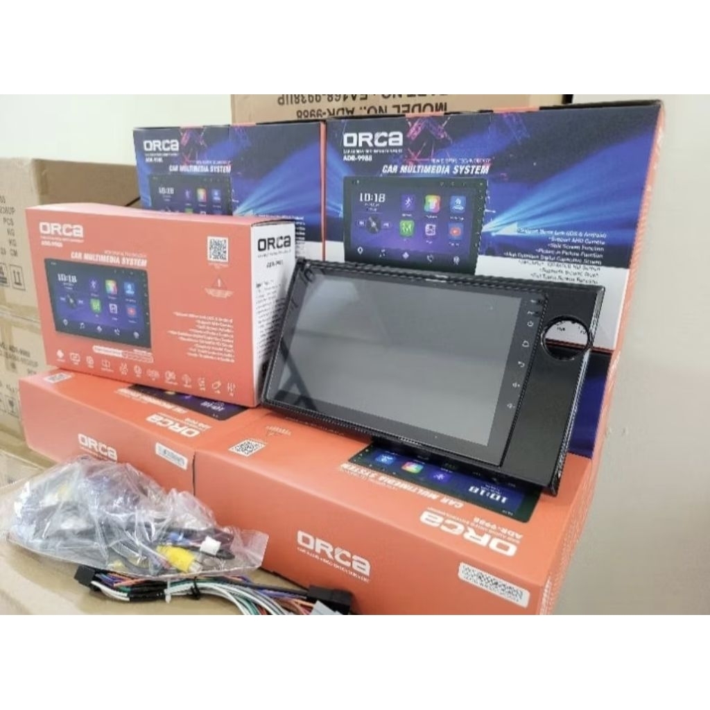 Doubel Din Orca Android 2GB/32GB (Wifi, Bluetooth,Layar IPS & FHD)