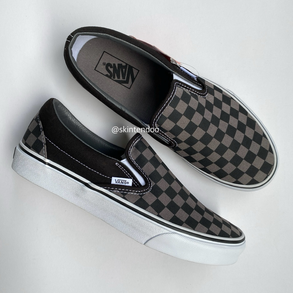 SEPATU VANS SLIP ON CHECKERBOARD CLASSIC ORIGINAL