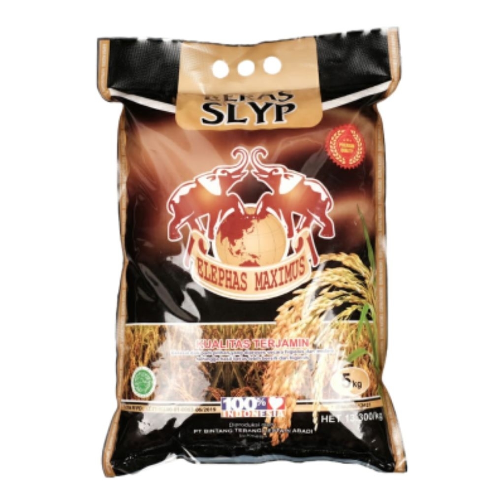 

Beras premium elephas 5kg