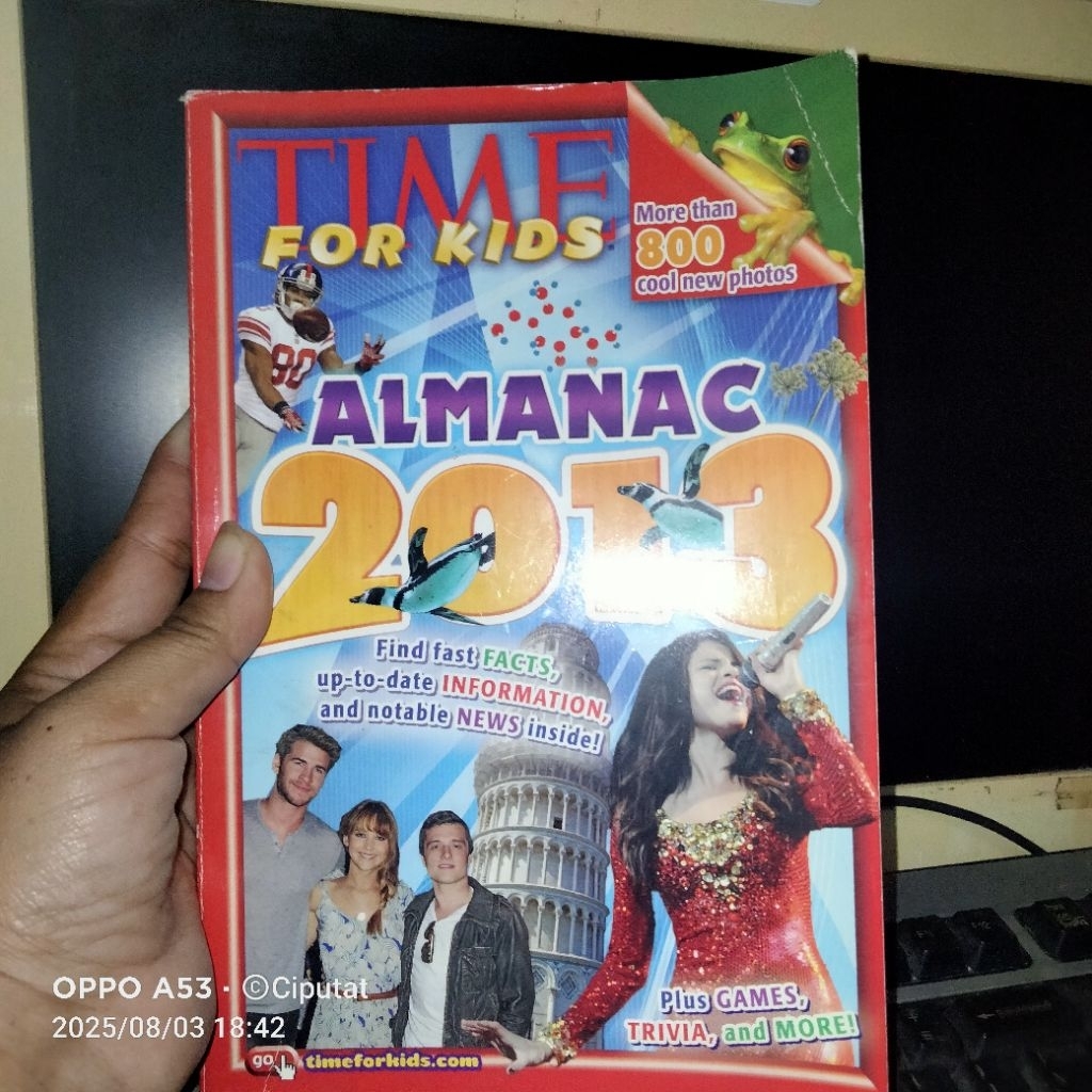 Buku Time For Kids Almanac 2013 Preloved