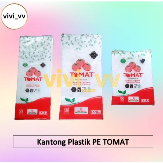 Plastik PE Tomat 10x25 ; 12x25 ; 15x35