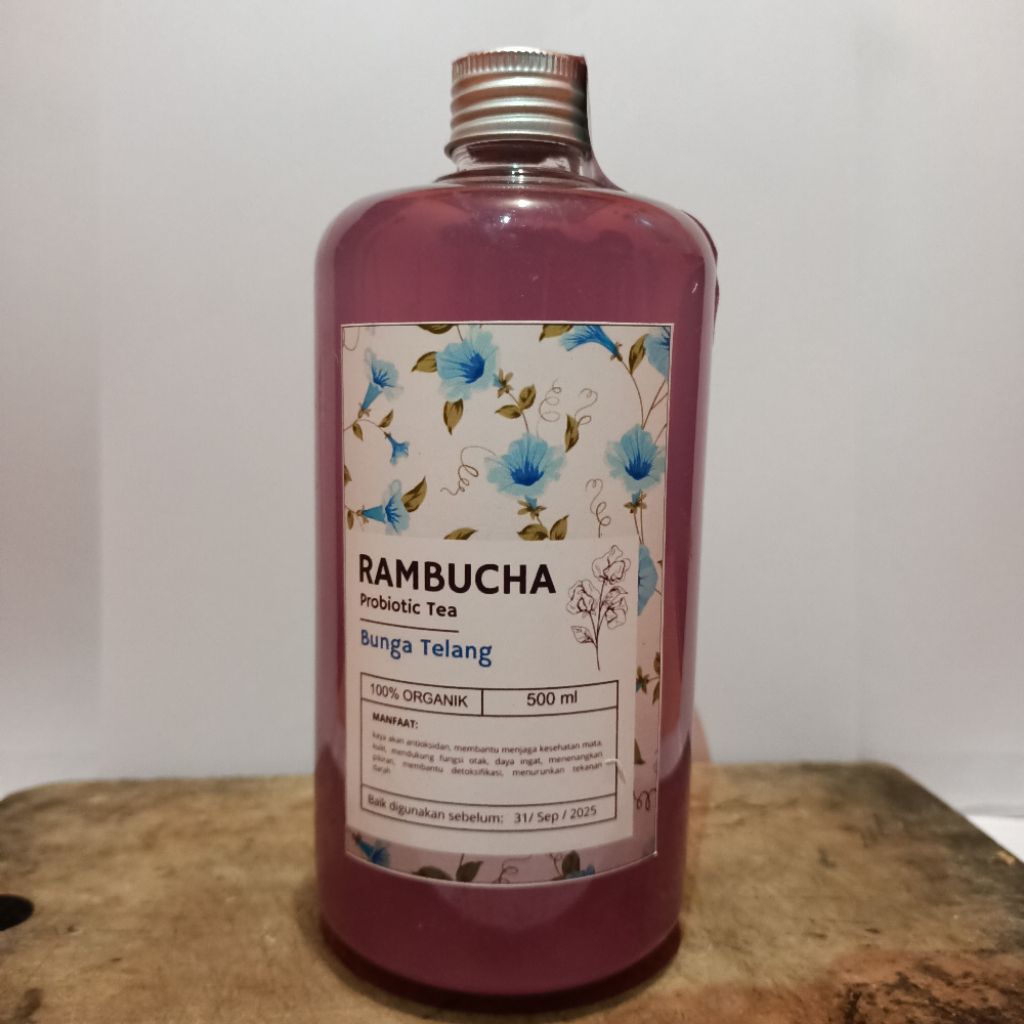 

Kombucha Bunga Telang 500 ml | by : Rambucha