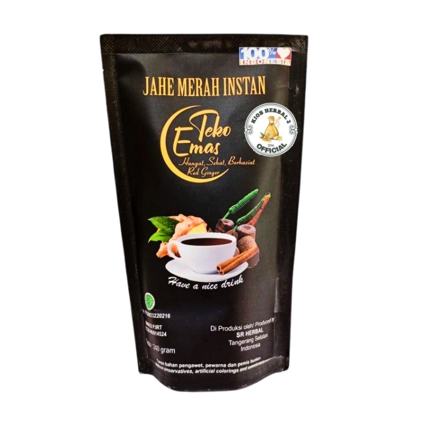 

jahe merah instan Teko Emas,jahe merah,jahe bubuk.jahe,minuman herbal