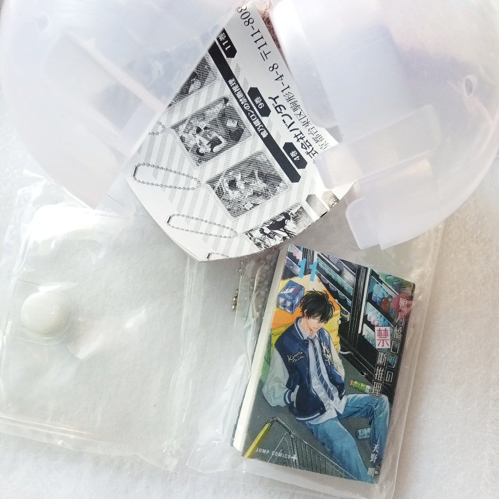 

KAMONOHASHI RON'S Forbidden Reasoning Official Merch Comic Note Gashapon
