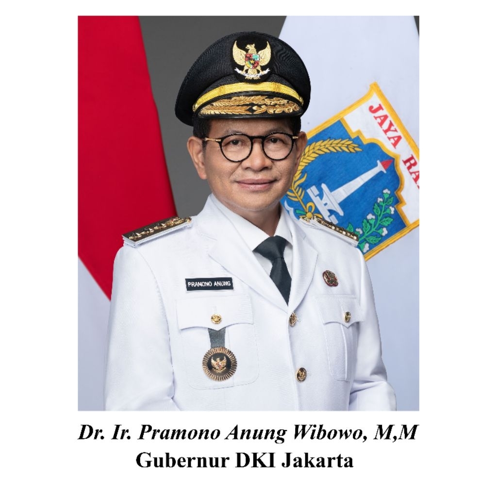 Poster Gubernur DKI Jakarta dan Wakil Gubernur DKI Jakarta