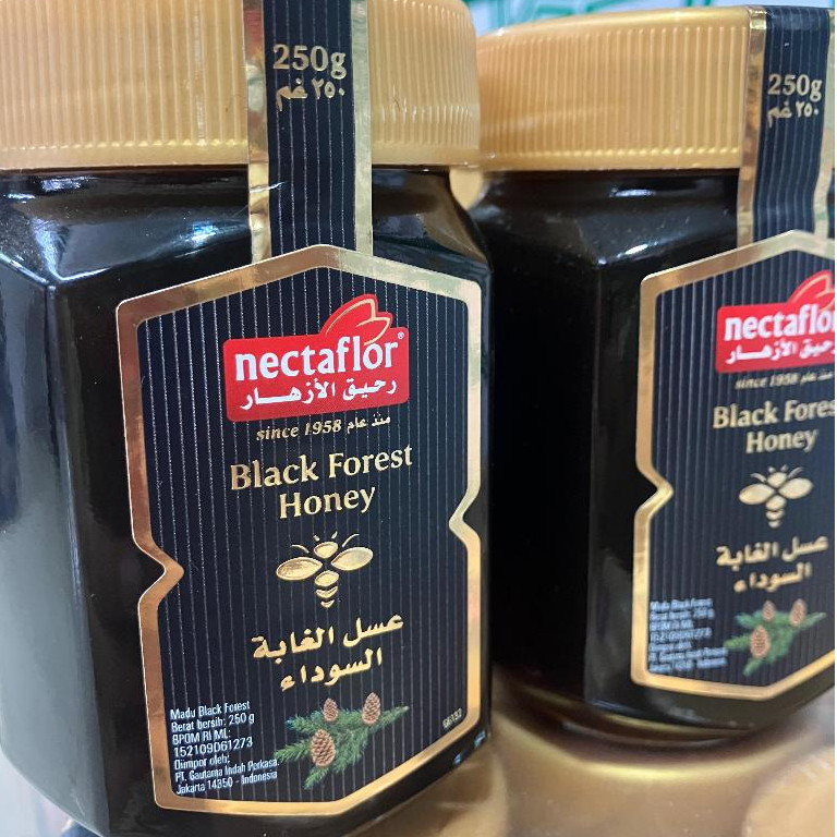 

PROMO Madu Nectaflor 250g BLACK FOREST HONEY 100% Natural Pure Honey | Madu Hutan Hitam Manis