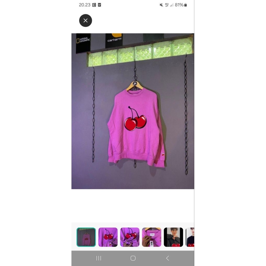 Atasan Kirsh (Preloved)