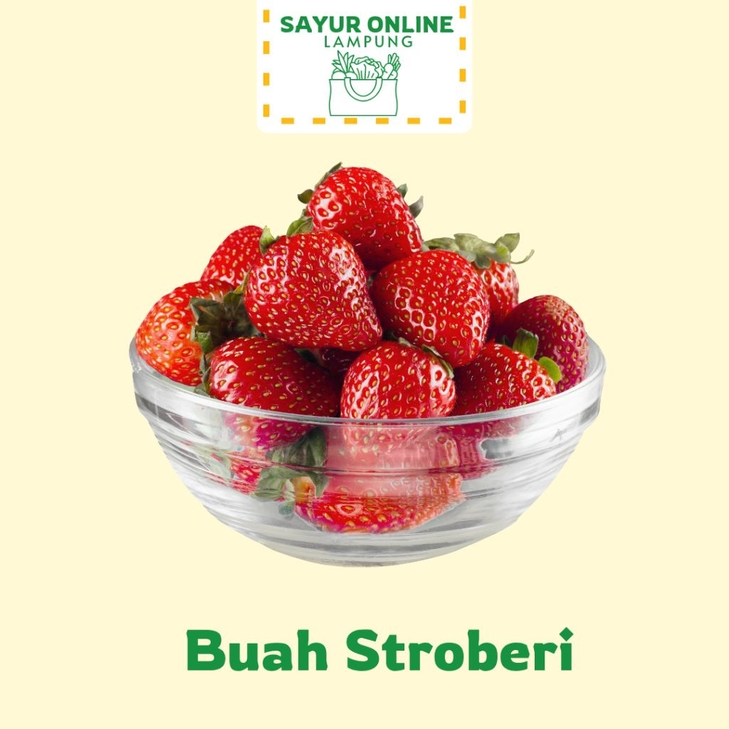 

Buah Stroberi - Fres/ Segar - 1 pack - Sayur Online Lampung