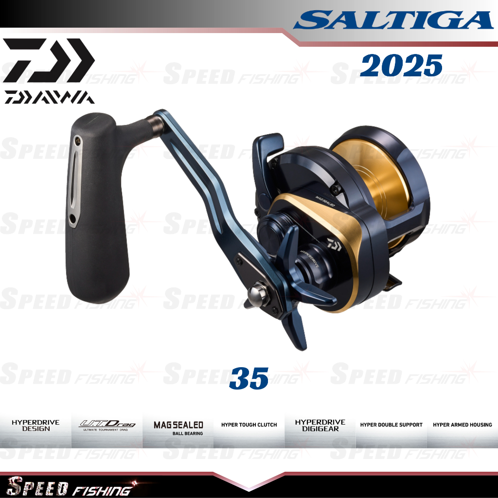 Reel Pancing Daiwa Saltiga 2025 35 300 Jigging Overhead