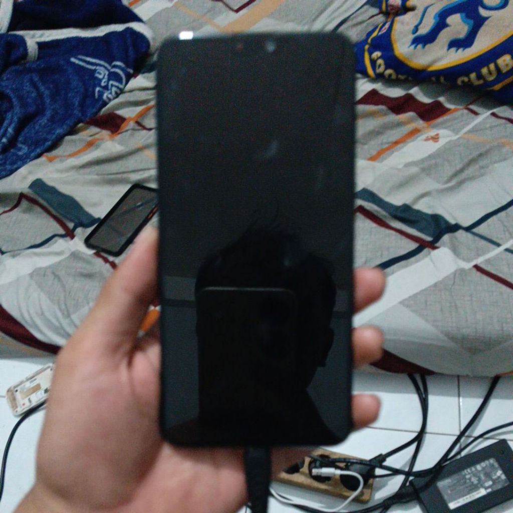 lcd asus zenfone max pro m2 copotan ori