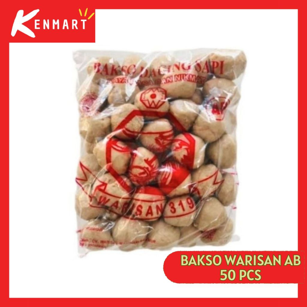 

Warisan Bakso Ab 50 pcs