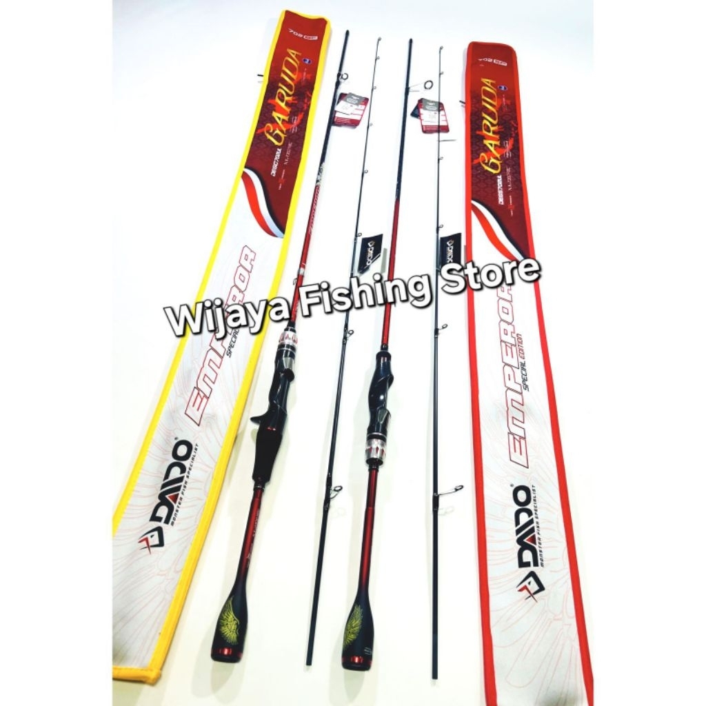 Joran Pancing UL Daido Emperor Special Edition Garuda 210 CINCIN FUJI ALCONITE