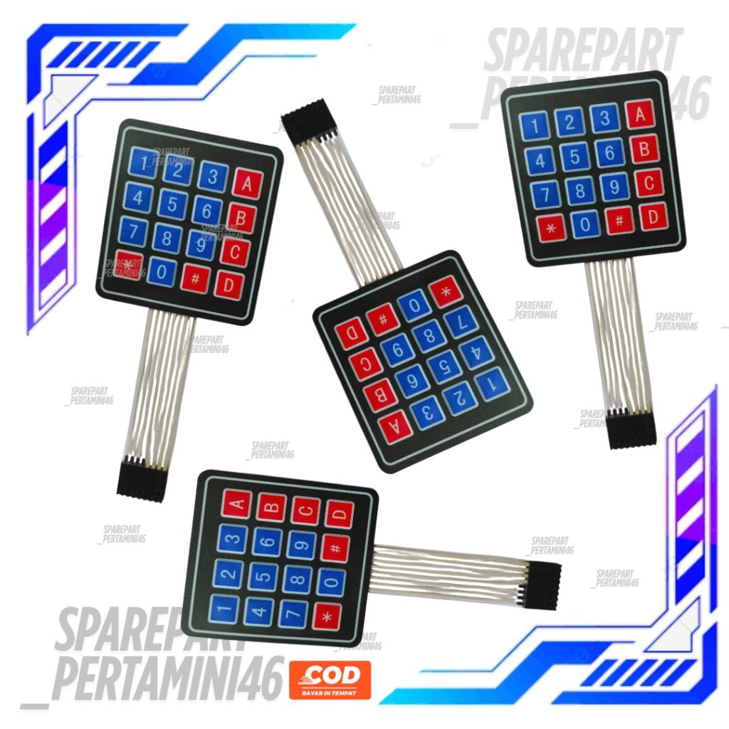Keypad Standar Pom Mini Digital Pertamini Terlaris
