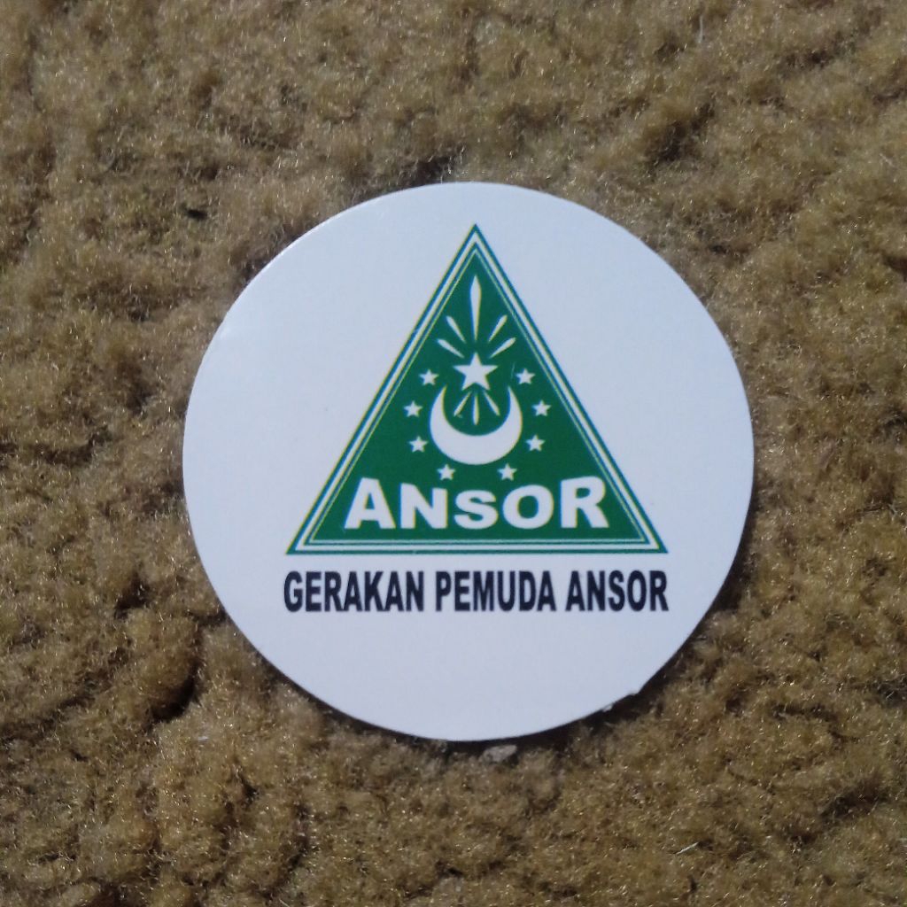 

Stiker GP ANSOR. Bulat 5cm. isi 100pcs. Rp.200/pcs