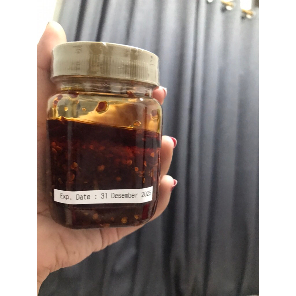 

Chili oil pedas gurih 150ml