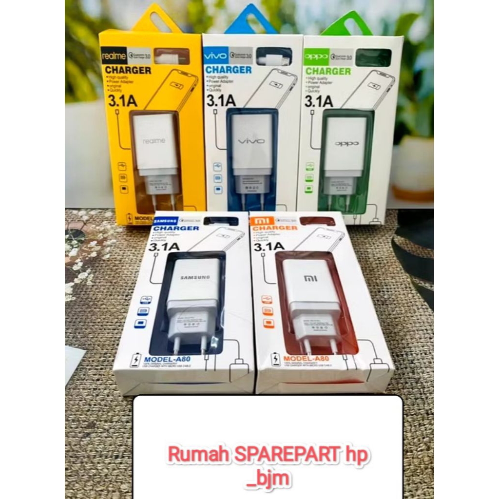 Charger / Cesan OPPO 3.1A Usb micro QUALCOMM FAST CHARGER 5V