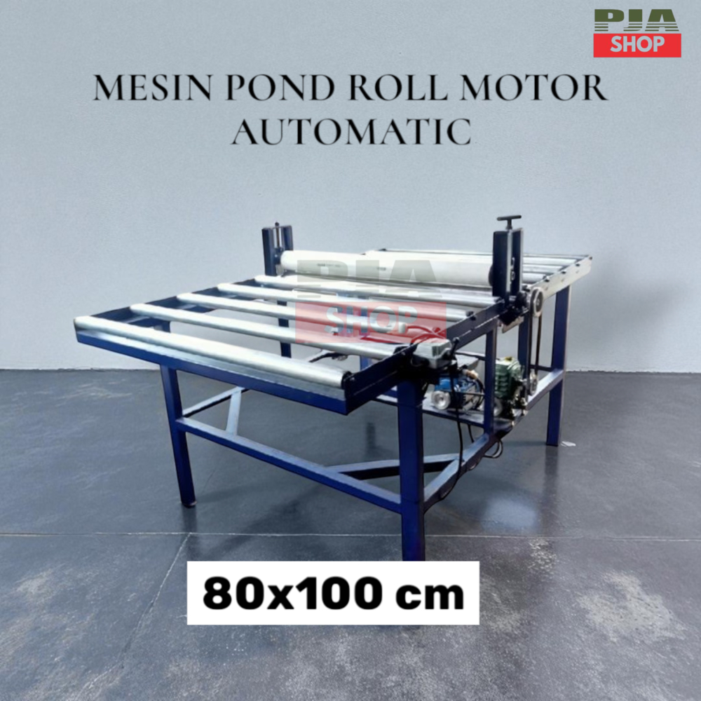

Mesin pond roll MRA80 mesin roll motor automatic 80cm cutting