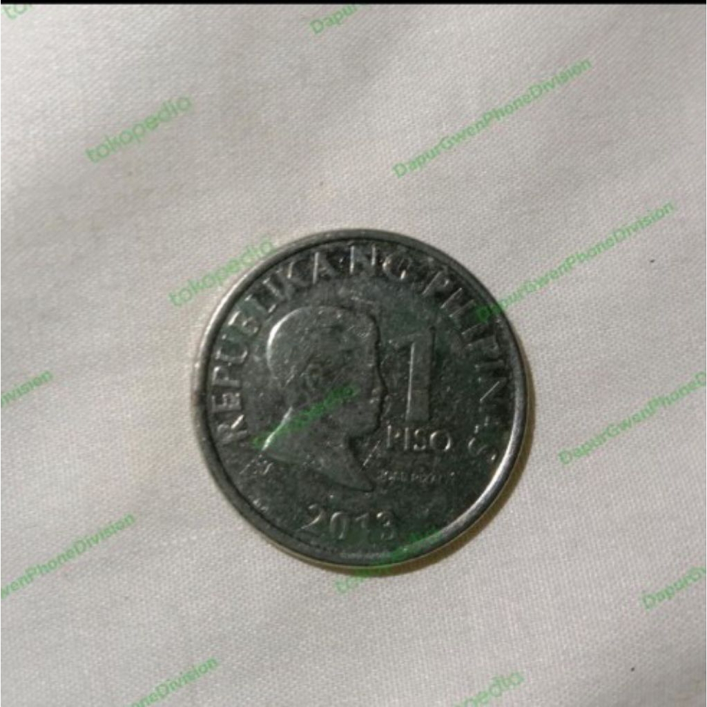 Uang Koin Peso Filipina || 1 Peso