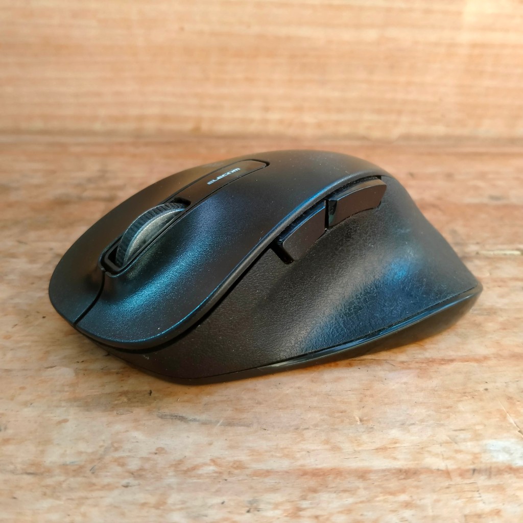 Wireless Mouse Elecom XGL10DBBK Extreme Grip