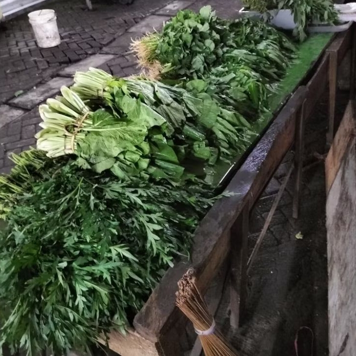 

KIRIM INSTAN I Sayuran Hijau Kangkung, Sawi, Bayam, Kemangi, Kenikir, Godong Telo, Godong Singkong