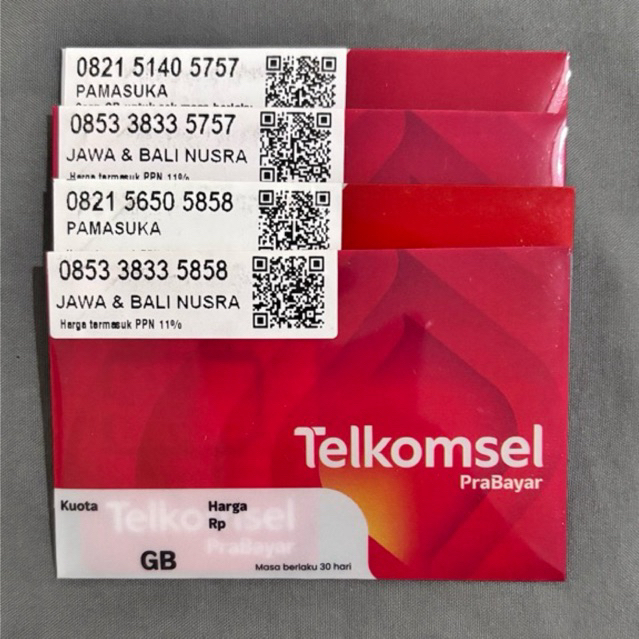 Nomor Cantik Telkomsel 5757 5858