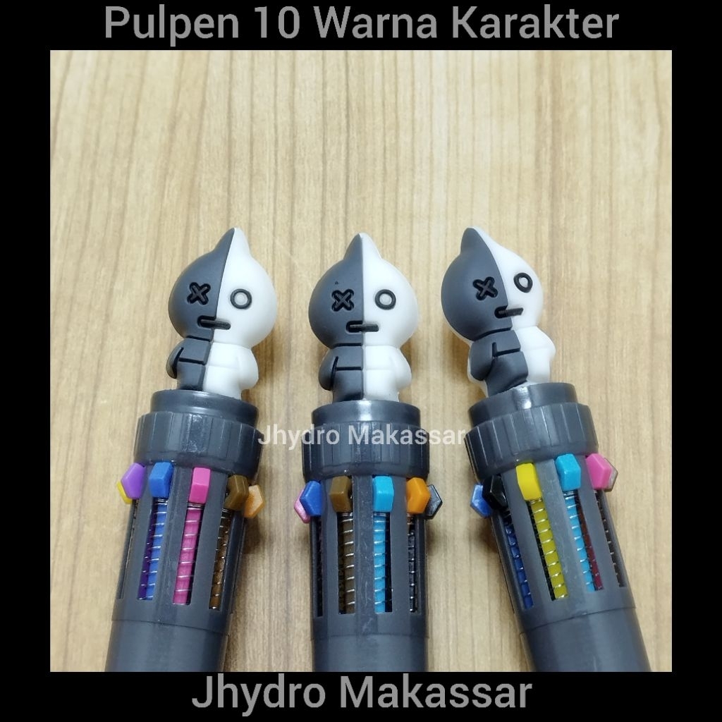 

Pulpen 10 Warna Karakter Robot Unik Pena Alat Tulis Menulis Perlengkapan Sekolah Mainan Kado Spesial