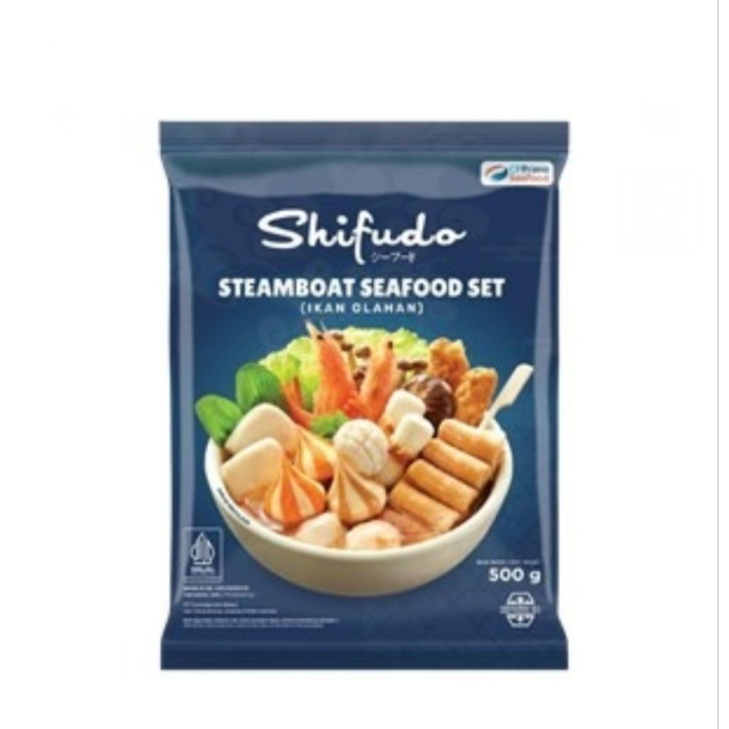 

shifudo steamboat seafood set pack 500 gram
