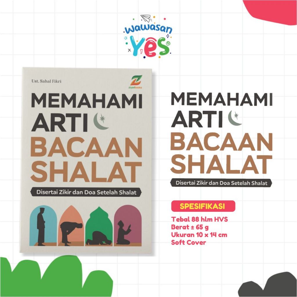 Buku Bacaan doa doa lengkap Memahami Arti Bacaan Sholat lengkap dan doa shalat Ziyadbooks Official