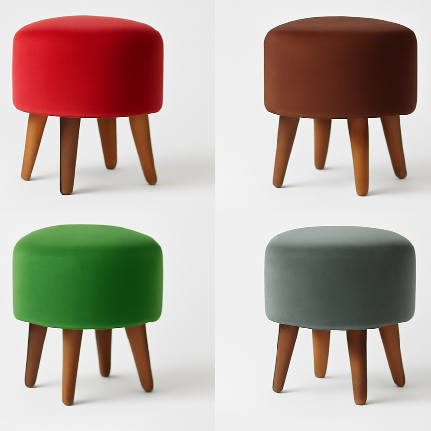 STOOL KANCING / STOOL BULAT / STOOL KOTAK BAHAN NYAMAN PERLENGKAPAN RUMAH