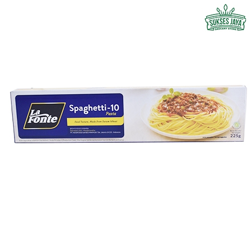 

La Fonte Spaghetti - 10 Pasta (225 Gr)