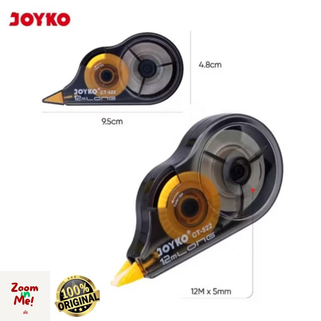 

JOYKO Correction Tape Pita Koreksi CT-522 12Meter
